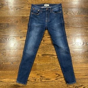 Madewell women’s 9” high-rise skinny jeans
